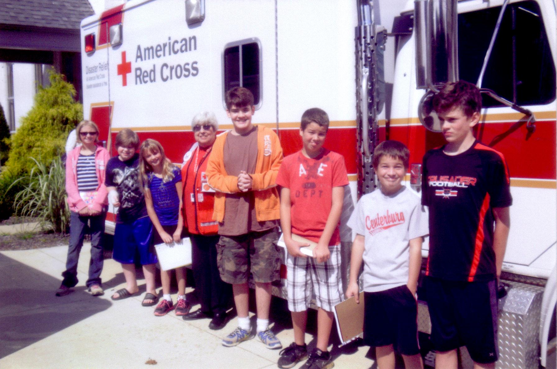 FLL Group at Red Cross